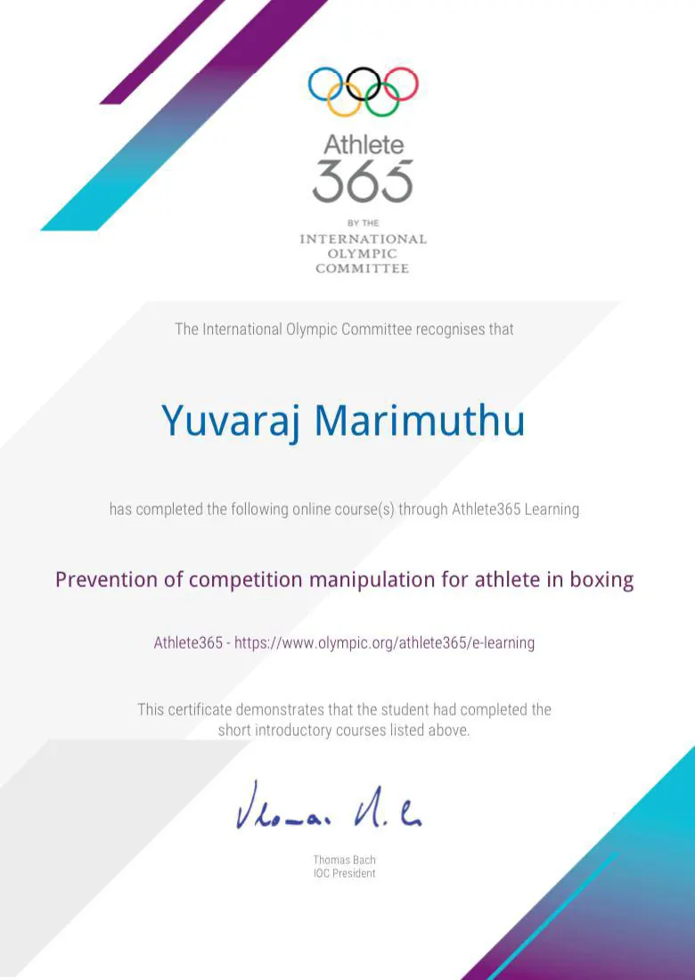 Vonlee Martial Arts Academy award and certification 12
